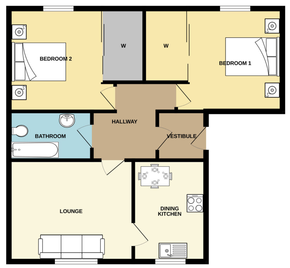 bon accord terrace floor plan