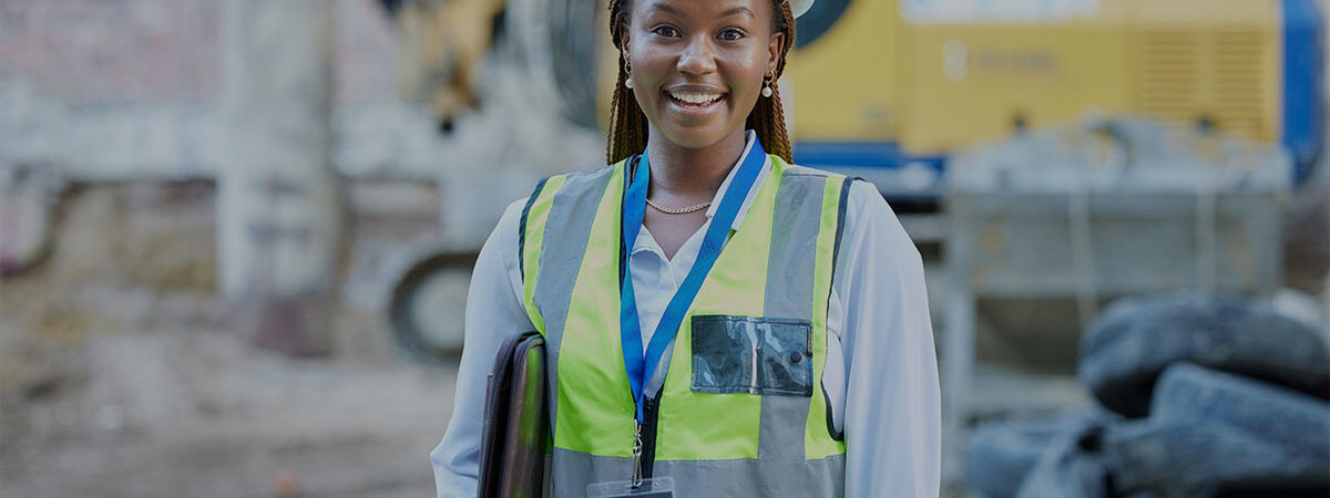 Woman in Constructing