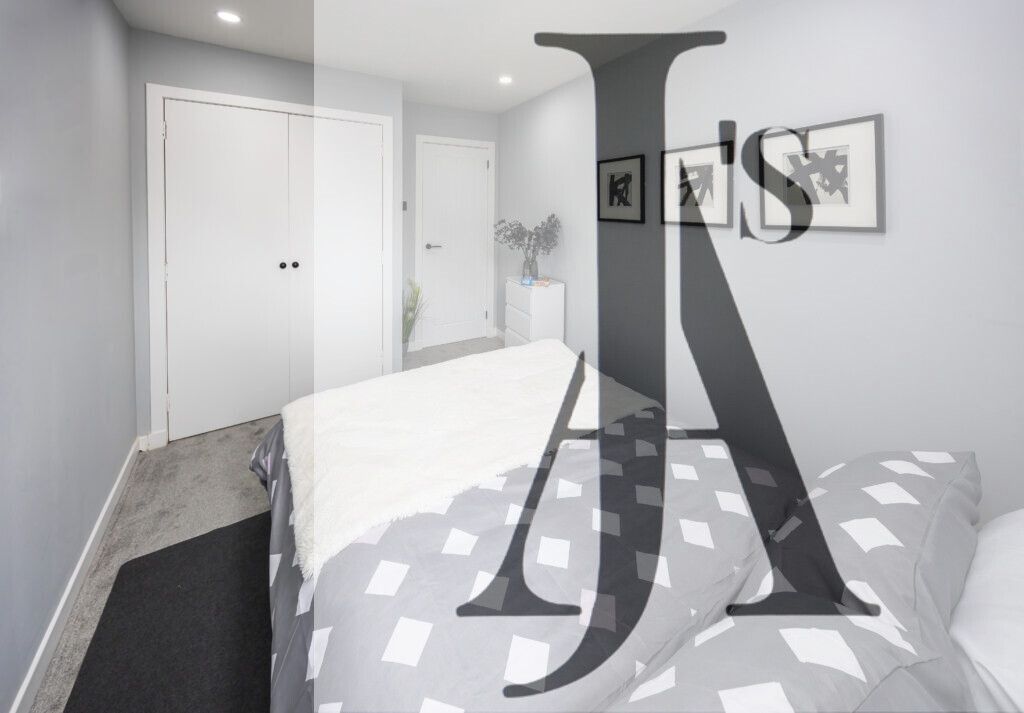 bedroom area with a different view